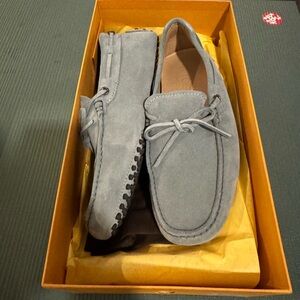 Tods Gommino Loafers Light Blue Size 6